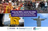 Drop the BRICs, Launch the ICBM - Charney Research€¦ · Drop the BRICS, Launch the ICBM NY American Marketing Association and Charney Research Report The NYAMA Emerging Markets