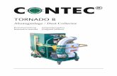 Absauganlage / Dust Collector¤chentechni… · Connect the TORNADO B dust collector via the dust hose to the application, for example shotblaster, floor grinder or floor planer.