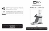 1HP Dust Collector - SIP Industrial Products Ltd · This dust collector is only designed to collect wood or wood composites; it is not de-signed to collect metal or similar. Never