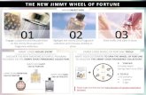 THE NEW JIMMY WHEEL OF FORTUNEf17iplbmarketingbook.weebly.com/uploads/6/1/9/9/61997649/guideli… · THE NEW JIMMY WHEEL OF FORTUNE MAIN OBJECTIVES Highlight the Jimmy Choo fragrance