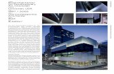 Zaha Hadid Architects Location Cincinnati, USA · Zaha Hadid Architects 07 06 Skin/Sculpture The building’s corner situation led to the development of two different, but complementary,