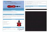 COM-525R Red retractable optical mouse€¦ · Mini mouse óptico rojo con cable retráctil . E INSTALACIÓN EEE. El mini mouse óptico, por su tamaño, es perfecto para usar con