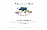 McDade ISD - Amazon S3€¦ · The code structure is available on the TEA website at . A major purpose of the following accounting code structure is to establish the standard school