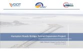 Hampton Roads Bridge-Tunnel Expansion Project...2019/09/11  · 12 12 Two lanes of traffic to be maintained in both eastbound and westbound directions Pre-positioned wrecker service