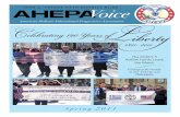 John G. Thevos FiFTh DisTricT nJ/De AHEPAVoice...AHEPAVoice The District 5 AHEPA Family Leads the March 1821–2011 Celebrating 190 Years of Coverage of the Parades in New York City