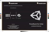 Trans˜uent for Unity - PRWebww1.prweb.com/prfiles/2014/03/17/11678414/Unity_brochure.pdf2014/03/17  · Trans˜uent Plugin for Unity Free & Pro According to apptopia, only about 8%