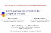 Advances in Combinatorial Optimization for Graphical Modelsdechter/talks/tutorial-IJCAI-09i-final.pdf2 Outline Introduction Graphical models Optimization tasks for graphical models