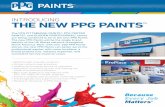 INTRODUCING THE NEW PPG PAINTS - fl-expo.comINTRODUCING THE NEW PPG PAINTS ™ • Wide breadth of quality products • Strong, national spec presence • Leading technologies across
