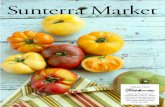Sunterra Market - Microsoft · Shave the kernels off the cooked cobs of corn. Wash the heirloom tomatoes and cut into 1-inch wedges. Put the corn and tomatoes in a bowl with red onions,