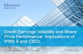 Credit Earnings Volatility and Share Price …...Credit Earnings Volatility and Share Price Performance 8 WE EXPLORE the relationship between dynamics in financial statements and equity