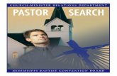 Pastor Search Guide • Church-Minister Relations Department · 2019-03-24 · Pastor Search Guide • Church-Minister Relations Department Dear Pastor Search Committee: You have