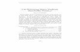 Can Borrowing Shares Vindicate Shareholder Primacy? · 2019-10-15 · 1231 Can Borrowing Shares Vindicate Shareholder Primacy? Onnig H. Dombalagian* Recent academic literature and