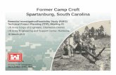 Former Camp Croft Spartanburg South CarolinaSpartanburg, … · 2020-02-27 · 9. 60mm and 81mm mortar 10. 1000i hAT1000 inch AT 11. Moving target AT 12. Grenade court 13. Bayonet