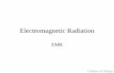 Electromagnetic Radiationmilliganphysics.com/Physics2/Optics_EMR.pdfmutually oscillating electric and magnetic fields. • E is always perpendicular to B and the velocity of the wave