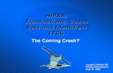 HIPAA: Transactions, Codes Sets and Identifiers (TCI)“The business requirements of the HIPAA Implementation Guides are such that the testing of outgoing transactions is best performed