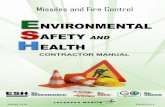 ESH Contractor Safety Manual - Lockheed Martin ... Environmental, Safety and Health Contractor Manual