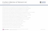 Cruthers Collection of Women’s Art · 2017-08-12 · Cruthers Collection of Women’s Art List of Works, as of April 2017 CRICOS Provider Code: 00126G ... Mary Cecil Allen, Folly