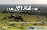 LIFE AND LAND STEWARDSHIP et al. 2015 LIFE and Land... · Current status, challenges and opportunities September 2015 LIFE AND LAND STEWARDSHIP Inga Račinska, Lynne Barratt and Christina