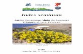 Jardin Botanique Alpin du Lautaret (Hautes-Alpes, France) · Seeds collected in Fuegia and Patagonia in January 2005& January 2008 VIII. Semences collectées en Tasmanie et en Australie