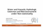 Water and Hazards: Hydrologic Extremes and Risk Assessment ... · Water and Hazards: Hydrologic Extremes and Risk Assessment under Non-stationarity Dec 2015 HYDROLOGIC EXTREMES AND