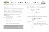 MATH TODAY - District Core/5th Grade... · 2018-01-12 · MATH TODAY Grade 5, Module 4, Topic D Home and School Connection Activities: ( 5. th. Grade Math . Module 4: Multiplication
