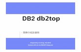 DB2 db2top - BigdataLyn · 2020-04-05 · DB2 Prepared by Lin Hong Feb 2016 1 （件 ） 的 Options 又 悉 Snapshot, MON_GET_`, db2pd, db2mtrketc. ˘ˇˆ˙里？ 22 滤 （˘ˇˆ˙）