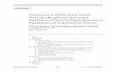 Determination of Membrane Protein Molecular Weights and ...fleming/Publications/Burgess_Methods2008.pdf · Determination of Membrane Protein Molecular Weights and Association ...