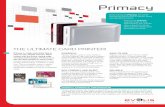  · 2013-05-10 · Shipped with the Evolis Premium Suite@ software solution, Primacy makes self- adjustments when in operation. Users benefit from screen-based alert pop-ups, while