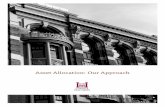 Asset Allocation: Our Approach - Evans and Partners · Asset Allocation: Our Approach The risk of being in the wrong place at the wrong time remains a key consideration for any investor.
