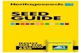 SEED GUIDE - Barenbrug...ANNUALS/SHORT-TERM SPRING/SUMMER PLANTING Desired use Hot, Dry Summers, Days often >32º C Summer Feed Gap Autumn Feed Gap Winter Feed Gap Silage Hay Suitable