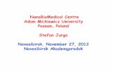 NanoBioMedical Centre Adam Mickiewicz …NanoBioMedical Centre Adam Mickiewicz University, Poznań A multidisciplinary unit focused on the high quality research and education on doctoral
