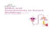 M&A and Investments in Smart Buildings · 2020-01-13 · Buildings H2 2019 Synopsis ... Building Energy Management, Building Automation, Smart Home, Smart Building to Smart Grid and