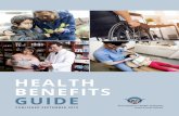 HEALTH BENEFITS GUIDE - First Nations Health …Table of Contents 3 First Nations Health Authority 4 First Nations Health Benefits 5 Eligibility 6 BC Medical Services Plan 9 Health
