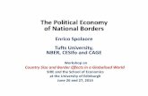 The Political Economy of National Borderssites.tufts.edu/enricospolaore/files/2014/09/Spolaore...The Political Economy of National Borders Enrico Spolaore Tufts University, NBER, CESIfo