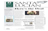 Santa Lucian Jan./Feb. 2013 Santa Lucian - Sierra …Santa Lucian Jan./Feb. 2013 1 Don’t Miss Environmentalists Rendezvous - see page 2 The official newsletter of the Santa Lucia