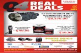 Q 4 DEALS OCT - Isuzu Parts...REAL Q 4 DEALS parts.isuzu.com.au Real Deals on Genuine Parts insidePrices published are recommended selling prices, include GST and are effective 1st