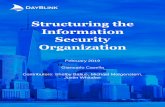 Structuring the Information Structuring the Security ...€¦ · aggregated average Information Security personnel per function as a percentage of total Information Security personnel.