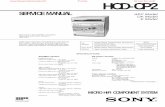 HCD-CP2 - freeservicemanuals.infofreeservicemanuals.info/.../download/Sony/HCD-CP2.pdf · HCD-CP2 Dolby noise reduction manufactured under license from Dolby Laboratories Licensing
