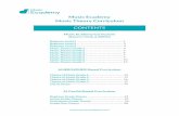 Music Ecademy Music Theory Curriculum CONTENTS...M usic Theory Grade 1 The Stave Treble (G) and bass (F) clefs Names of notes on the stave, including middle C in both clefs. Sharp,