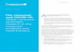 The consumer A and COVID-19 · 2020-04-17 · The consumer and COVID-19: Global consumer sentiment research in the consumer products and retail industry A s countries move along the