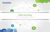 Risk Sensing - Deloitte United StatesTrue risk sensing—strategic risk identification and monitoring— encompasses detection of rare events and observations, that is, the anomalies