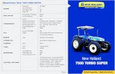 Specification Table: 7500 TURBO SUPER - CNH Industrial · 2016-06-14 · Specification Table: 7500 TURBO SUPER ENGINE FUEL SYSTEM TRANSMISSION *Optional Type 2270 2200 500 TotalWeight,kg
