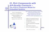 51. Rich Components with A/P-Quality Contractsst.inf.tu-dresden.de/files/teaching/ss16/cbse/slides/51... · 2016-07-09 · 51. Rich Components with A/P-Quality Contracts – The Future