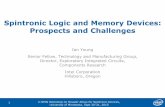 Spintronic Logic and Memory Devices: Prospects and Challengescspin.umn.edu/events/heuslers2015/presentations/i_young... · 2017-05-18 · Spintronic Logic and Memory Devices: Prospects