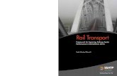 Rail Transport - SSATP · Rail Transport Framework for Improving Railway Sector Performance in Sub-Saharan Africa. Railway Transport . Framework for improving railway sector performance