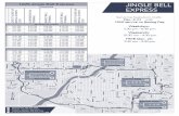 Jingle Belll Express Timetable - Saskatoon Transittransit.saskatoon.ca/.../jingle_bell_express_route_map.pdf · 2018-12-13 · JINGLE BELL 23RD ST & 2ND AVE SPECIAL EVENTS EXPRESS