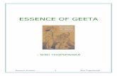 Essence of Geeta - Lakshmi Narayanlakshminarayanlenasia.com/articles/Essence-of-Geeta.pdfinfuse Gandhian Spirit is a rare one. His devotion to Gandhiji sweetly translated itself both