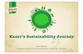 Knorr´s Sustainable Agriculture Summit - Hamburg...!-Communicate Knorr’s brand vision on sustainable sourcing to our top 60 agricultural suppliers worldwide and establish relationships.!