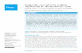 Symplectin evolved from multiple duplications in bioluminescent … · 2017-07-31 · Pterygioteuthis hoylei Photophore Yes 6.8 93,201SRR5527418This study Dosidicus gigas Photophore