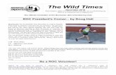 The official newsletter of the Rochester (NY) Orienteering ... · The official newsletter of the Rochester (NY) Orienteering Club ROC President's Corner... by Doug Hall ... The club